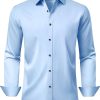 Men's Dress Shirts Long Sleeve